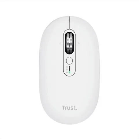 Trust Seron Hypscroll Slim Wrls Mouse-white – immagine 2