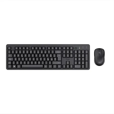 Trust Ody Ii Wl Keyboard & Mouse It-black – immagine 2