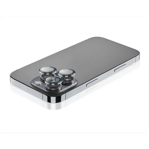 Cellular Line Camera Lens Ring iPhone 16 Pro/16 Pro Max-transparent – immagine 2