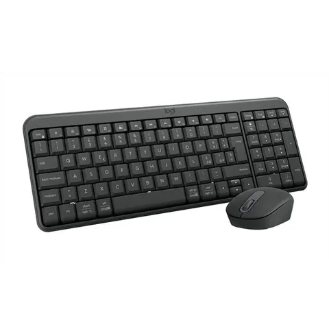 Logitech Tastiera + Mouse Mk250-graphite – immagine 2