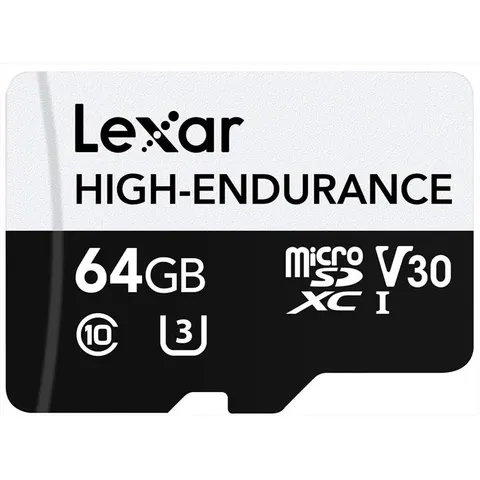 Lexar Microsdhc High End. 64gb-black/white – immagine 2