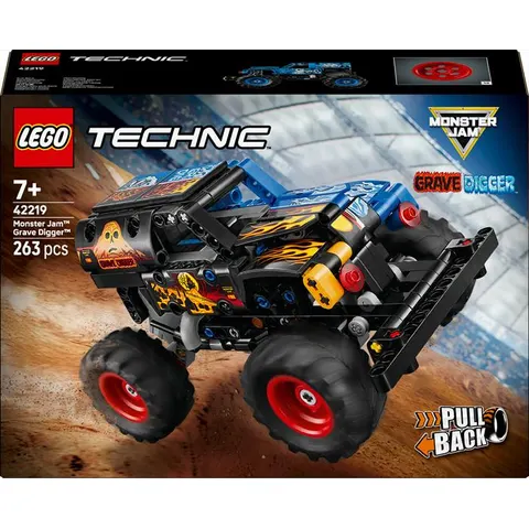 Lego Technic Monster Jam™ Grave Digger™ Fuoco e Ghiaccio 42219 – immagine 3