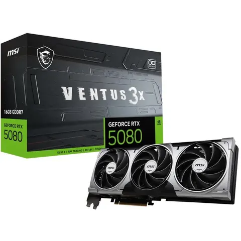 MSI geforce rtx 5080 16g ventus 3x oc – immagine 4