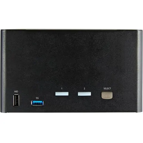 StarTech.com SV231QDPU34K switch per keyboard-video-mouse (kvm) Nero (SV231QDPU34K) – immagine 2