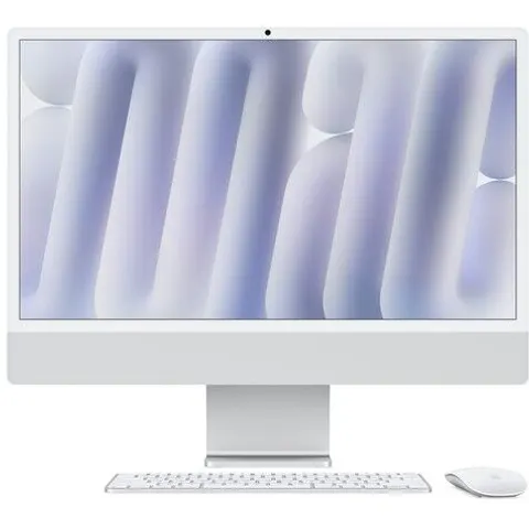 Apple iMac 24'', Chip M4, 10 CPU GPU, 24GB, 512GB Argento – immagine 2