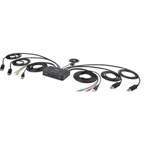 StarTech.com C2-DD46-UA2-CBL-KVM switch per keyboard-video-mouse (kvm) Nero – immagine 2