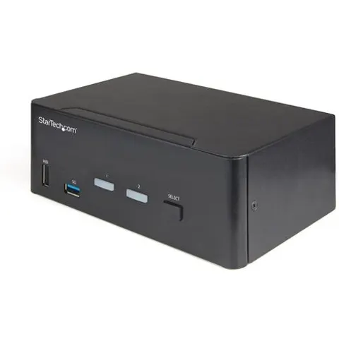 StarTech.com SV231DHU34K6 switch per keyboard-video-mouse (kvm) Nero (SV231DHU34K6) – immagine 2