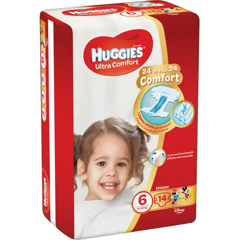 Huggies Ultra Comfort Bas6 14P – immagine 2