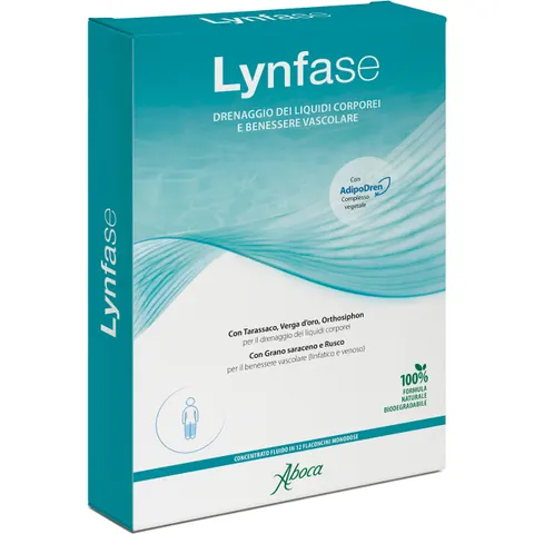 aboca Lynfase Concentrato Fluido 12 Flaconcini – immagine 3