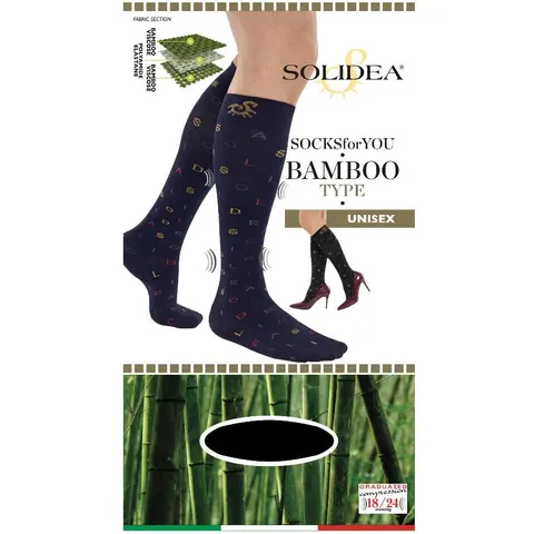 Solidea Socks Fy Bamboo Type Nero S – immagine 2