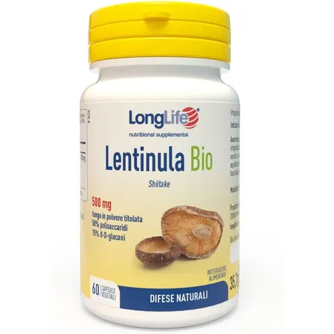 long life Longlife lentinula bio 60 capsule – immagine 3