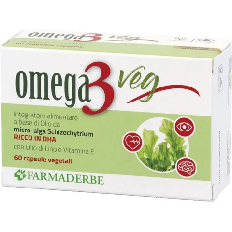 Farmaderbe Omega3 Veg 60cps Vegetali – immagine 4