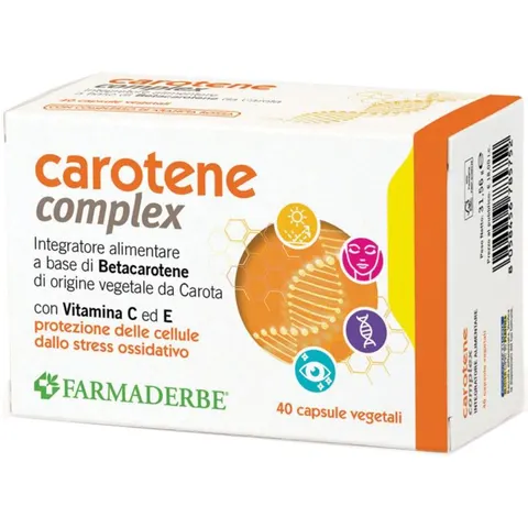 Farmaderbe Carotene Complex 40 Capsule – immagine 4