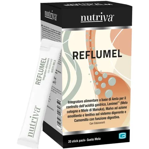 NUTRIVA Reflumel 20 Stick Da 10 Ml – immagine 2