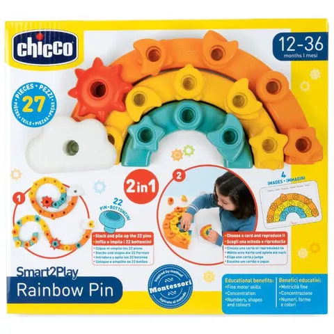 Chicco CH Gioco Arcobaleno 2in1 – immagine 2