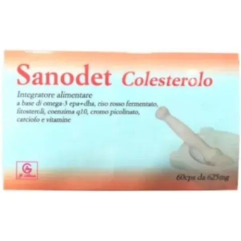 ABBATE A&V PHARMA Srl SANODET Colesterolo 60 Cps – immagine 2