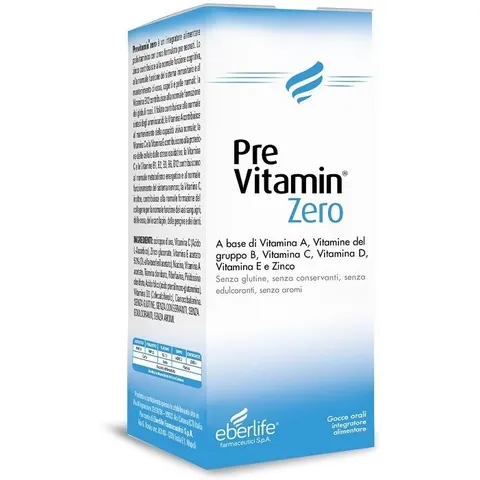 EBERLIFE FARMACEUTICI SpA PREVITAMIN Zero Gtt 9ml – immagine 2