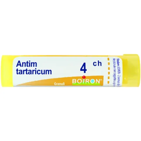 Antimonium Tartaricum 4ch 80gr Boiron – immagine 2