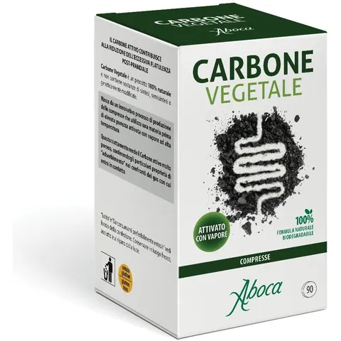 Aboca Carbone Vegetale 90 Compresse – immagine 4