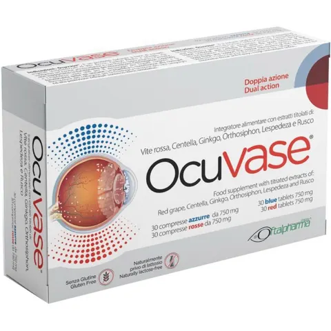 OFTALPHARMA Srl OcuVase, 60 Compresse – immagine 3