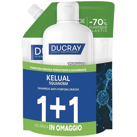 Ducray SQUANORM Kit FG 400ml+Omaggio – immagine 3
