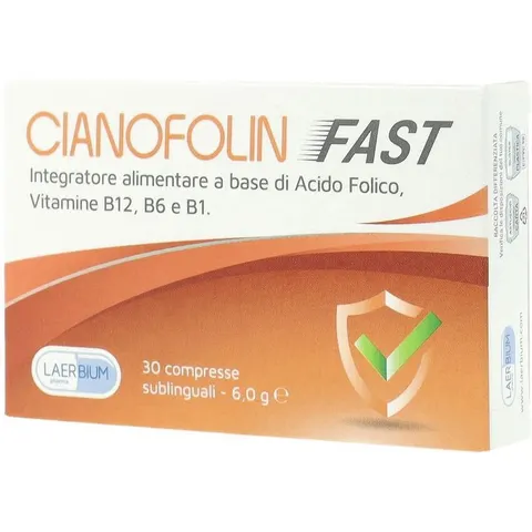 LAERBIUM PHARMA Srl CIANOFOLIN FAST 30 Cpr – immagine 3