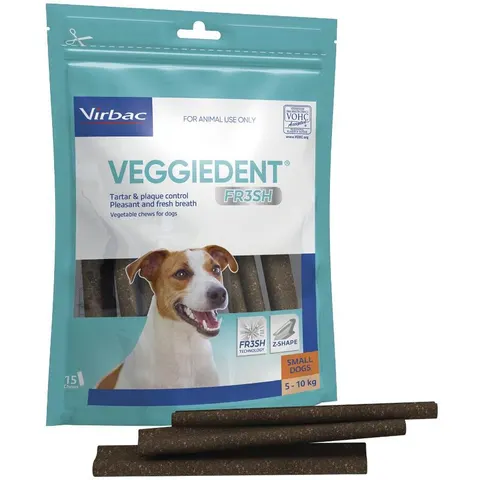 virbac Veggiedent Fresh Tg. "S" 15 Pezzi – immagine 3