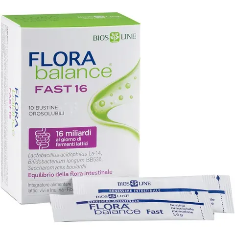 BIOS LINE SpA Flora Balance Fast, 10 Bustine – immagine 5