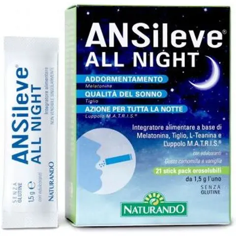 Naturando Ansileve All Night 21Stick Pac – immagine 3