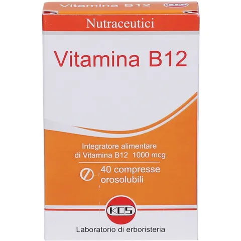 kos Vitamina b12 1000 mcg 40 compresse – immagine 3