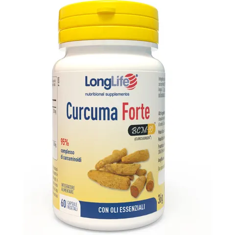 Longlife Curcuma Forte 60 Cps – immagine 4