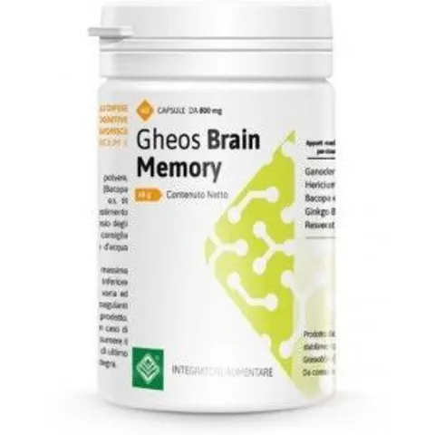 gheos brain memory 60 capsule – immagine 2