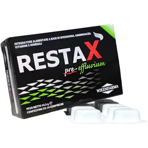 WIKENFARMA Srl RESTAX Pre-Effluvium 30Cpr – immagine 3
