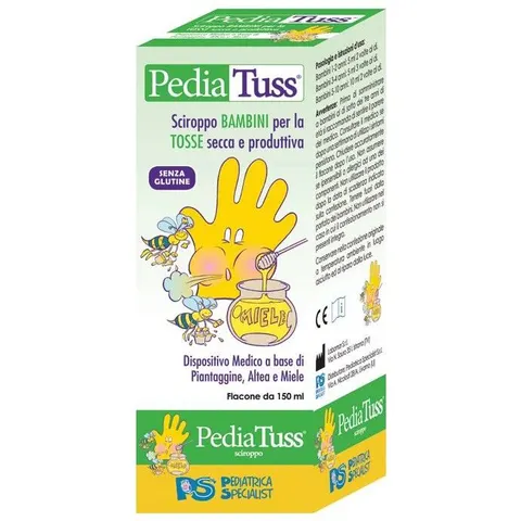 PEDIATRICA Srl PediaTuss Sciroppo, 150 ml – immagine 2