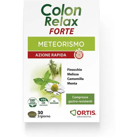 Ortis Lab. Colon Relax Forte 30cpr – immagine 3