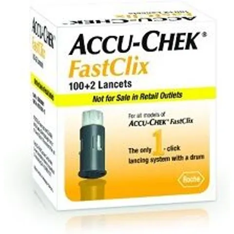 accu-chek fastclix 100+2 Lancette – immagine 4