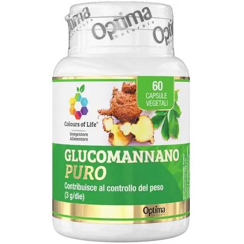 Optima Naturals Glucomannano Puro 60cps – immagine 2