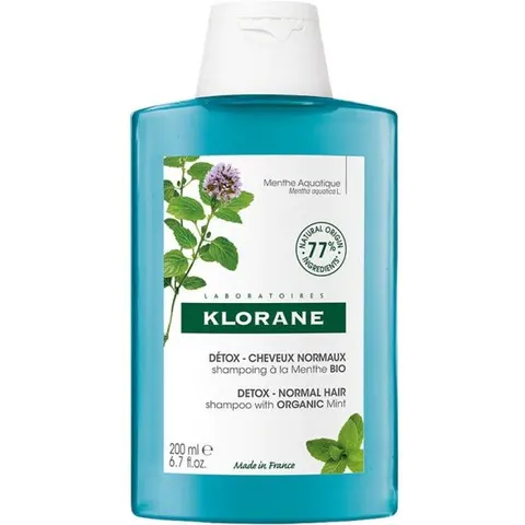 Klorane Shampoo Menta Acquatica 200 Ml – immagine 4