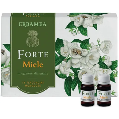Erbamea Forte Miele 14 Flaconcini – immagine 4