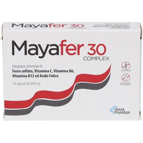 maya pharma Mayafer 30 30 Capsule 15g – immagine 3