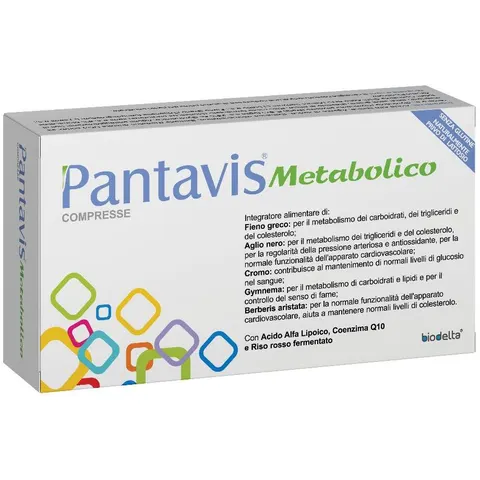 BIODELTA Srl PANTAVIS Metabolico 30cpr – immagine 2