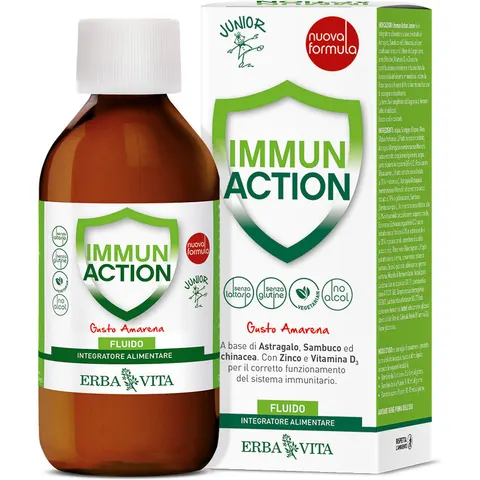 Erba Vita Immun Action Junior 200 ml – immagine 2