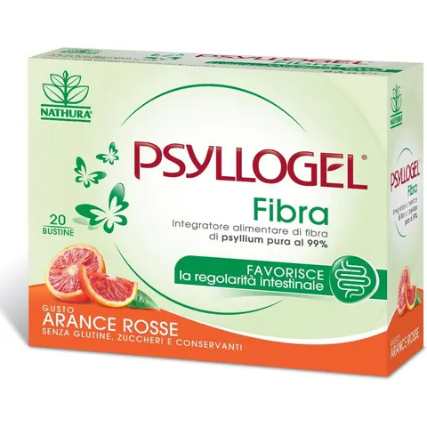 Giuliani Psyllogel Fibra arancia rossa 20 bustine – immagine 2