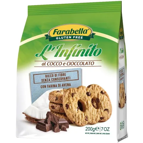 farabella infinito al cocco e cioccolato 200 g – immagine 2