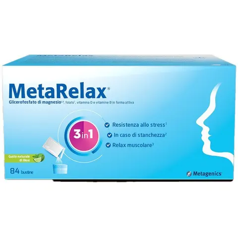 METAGENICS Metarelax 84 Bustine – immagine 5