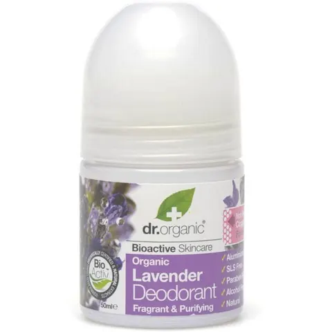 Dr. Organic Deodorante roll-on Lavanda 50 ml – immagine 3