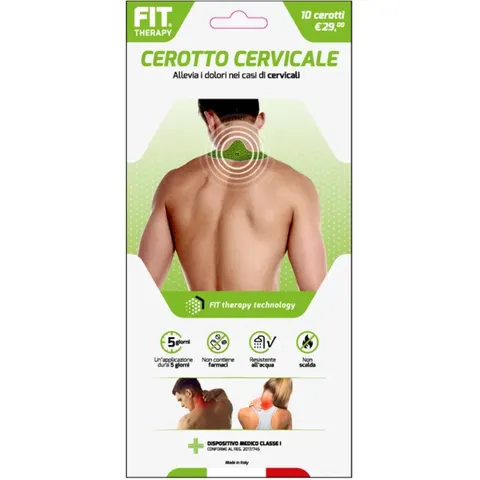 d.fenstec srl Fit therapy cerotto cervicale 10 pezzi – immagine 2