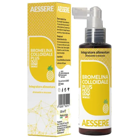 Aessere Bromelina Colloidale Plus100ml – immagine 2
