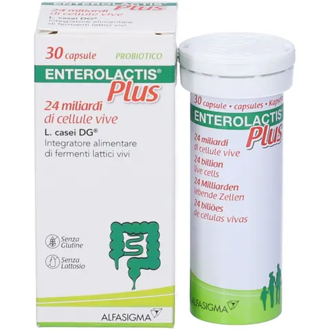 ALFASIGMA SpA Alfasigma, Enterolactis Plus, 30 Capsule – immagine 3