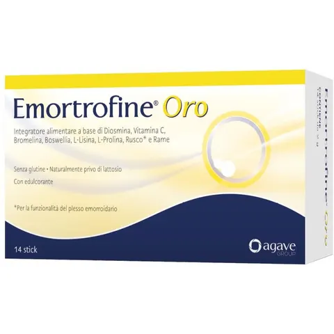 AGAVE Srl EMORTROFINE Oro 14 Stick 2g – immagine 3